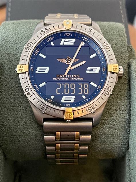 breitling aerospace professional series titanium f65062|Breitling aerospace.